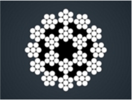 多层股不旋转钢丝绳18x7+FC/IWR