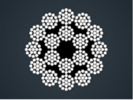 多层股不旋转钢丝绳18x19+FC/IWR