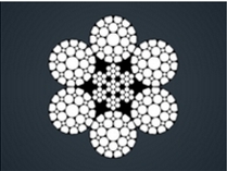 压实股钢丝绳6xK29FI-FC/IWRC