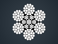 ​满充式钢丝绳CFRC6x25FI+IWR