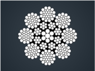 ​填充式钢丝绳CFRC 8x31WS+IWR