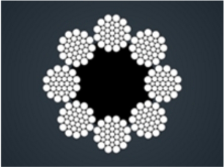 ​粗直径钢丝绳8x31WS+FC/IWR