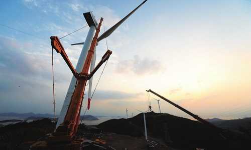 抗旋转钢丝绳在舟山风电场风机安装中显神通