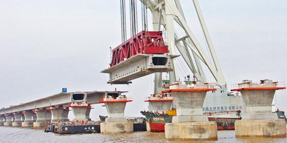 水上工程康诺钢绳应用